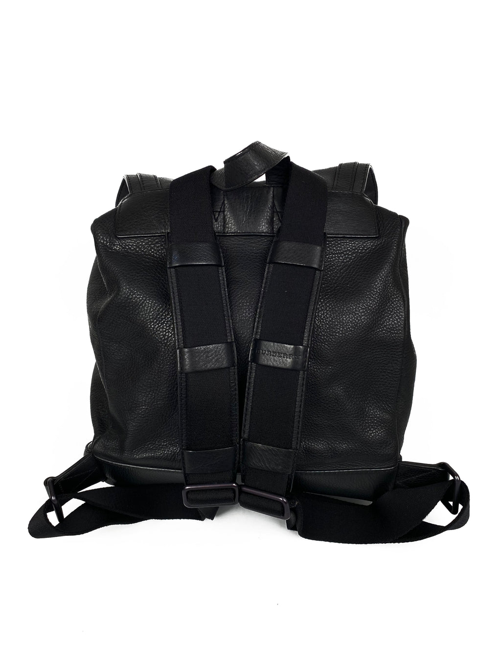 Burberry Men's Black Extra Large Rucksack