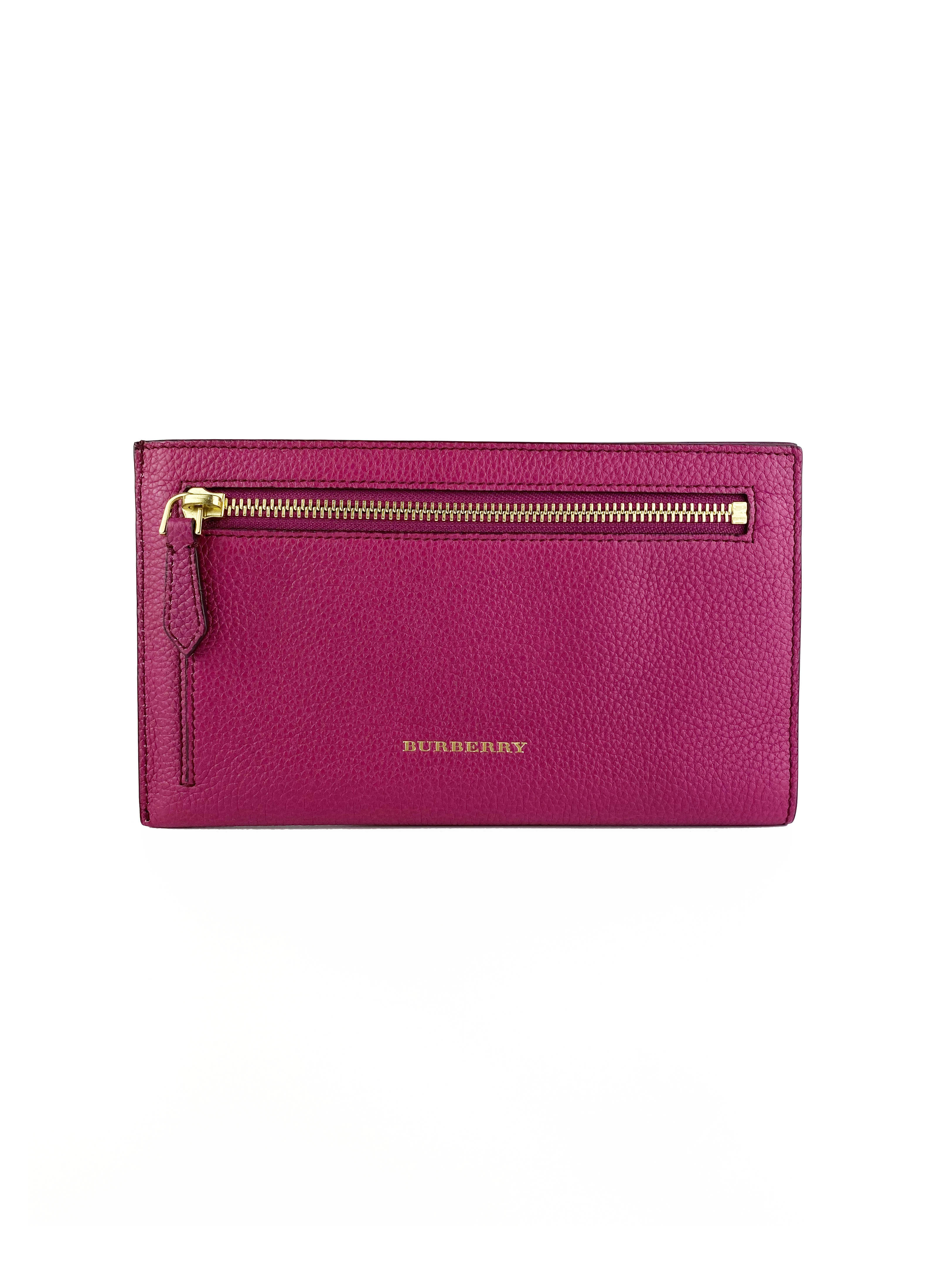 Burberry Purple Document Holder