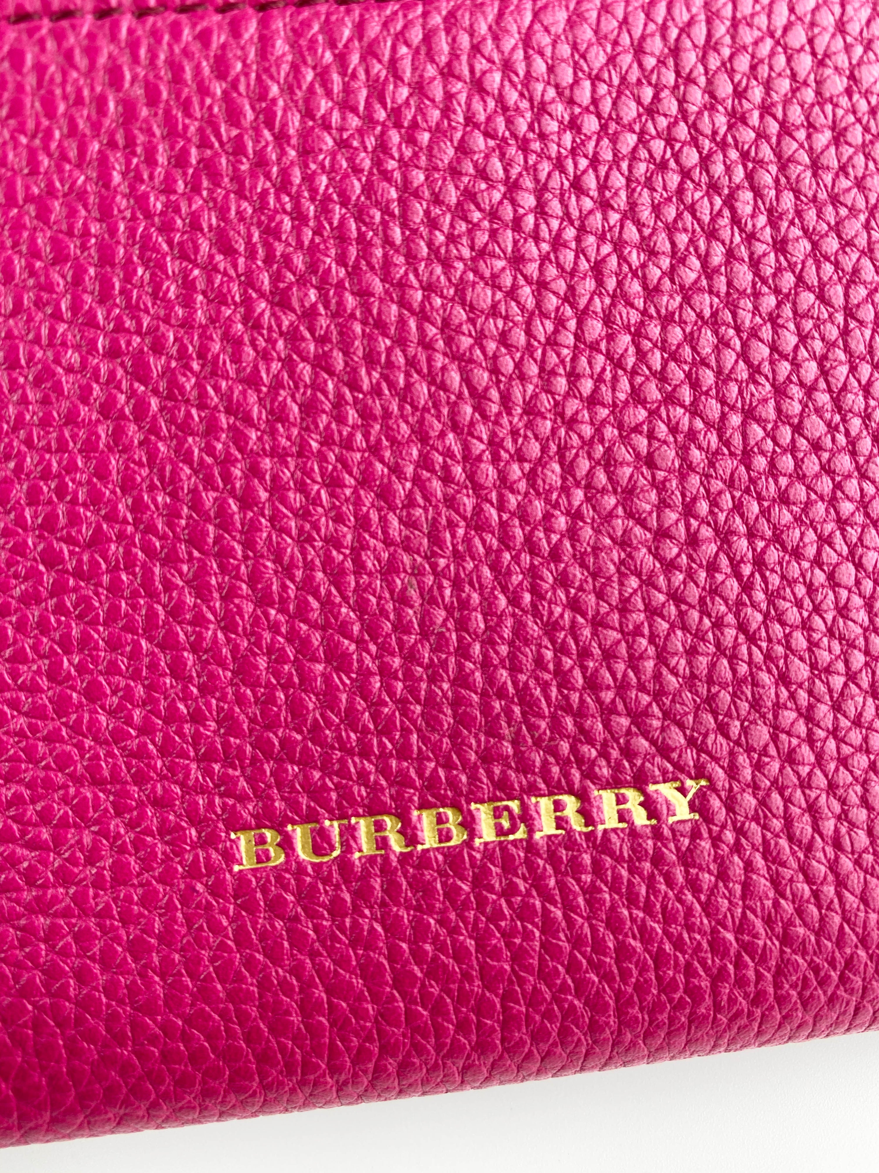 Burberry Purple Document Holder