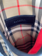 Burberry Small Check Satchel Bag