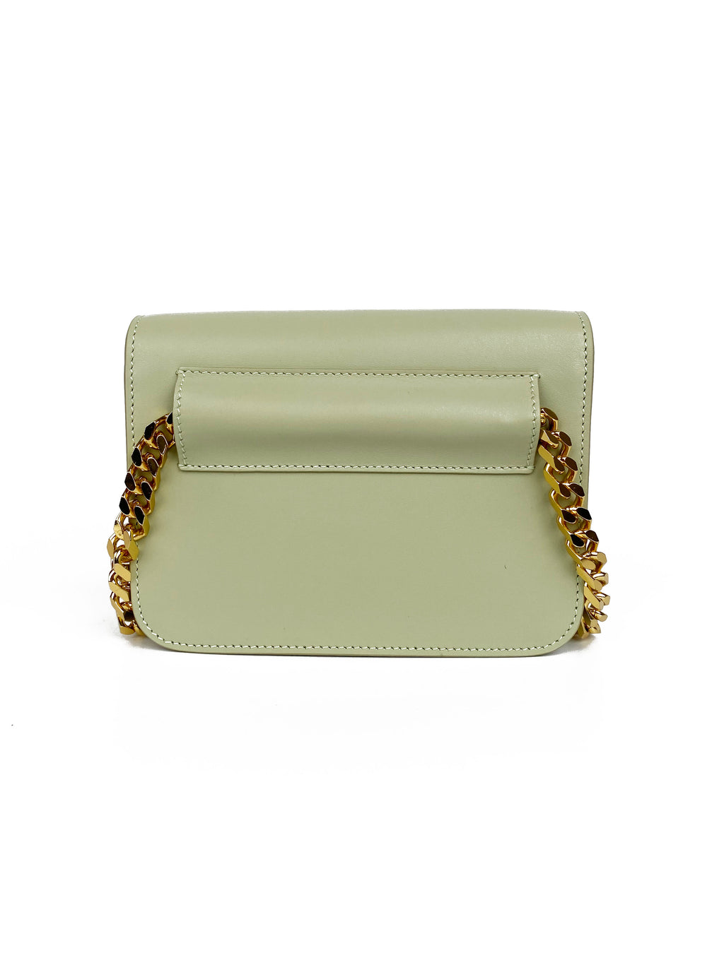Burberry Small Sage Green Belted TB Bag