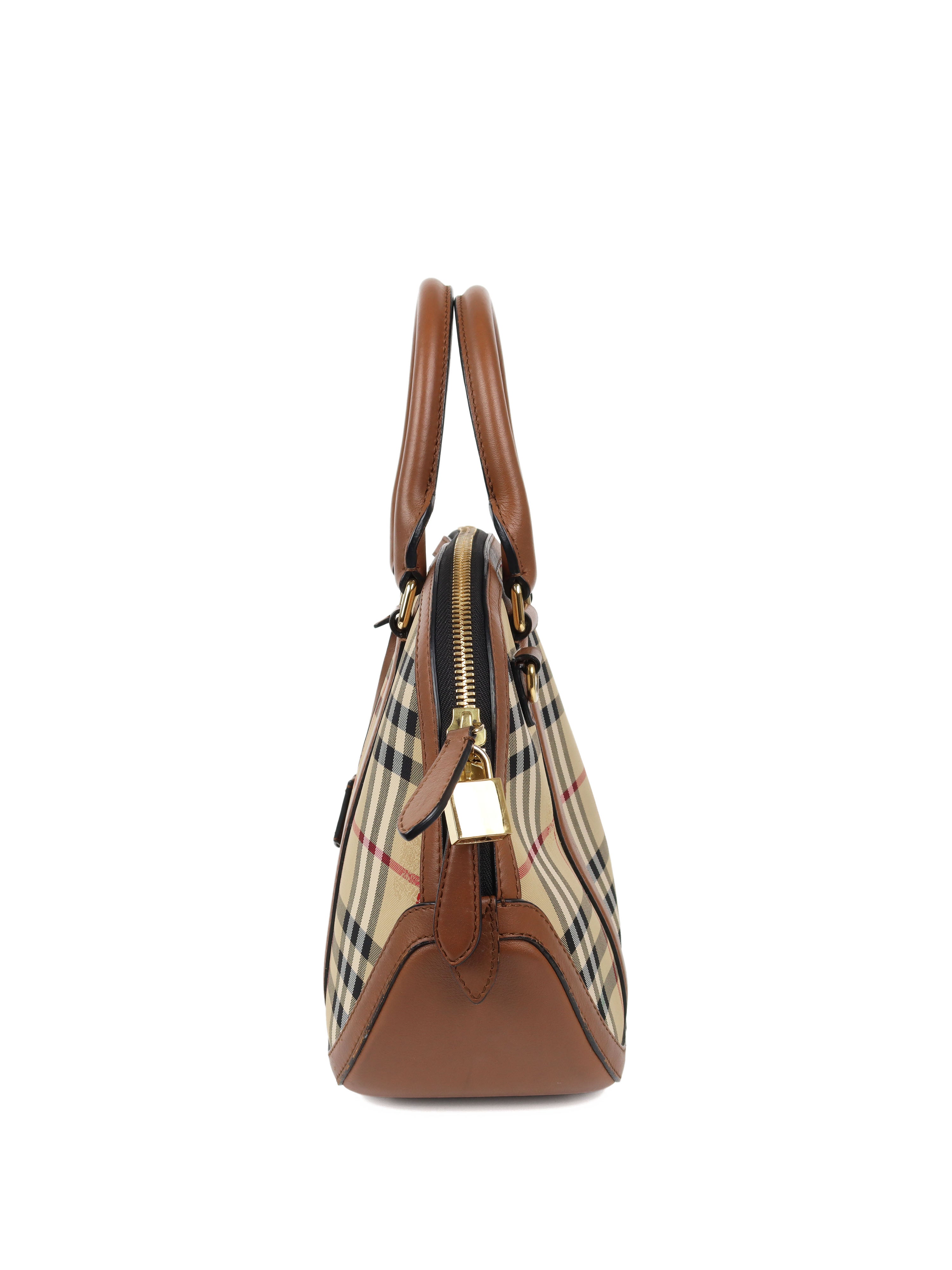 Burberry Vintage Check Canvas Bag