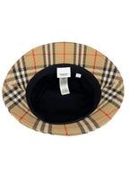 Burberry Vintage Check Technical Cotton Bucket Hat S