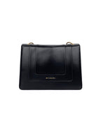 Bvlgari Black & Tan Two-tone Serpenti Bag