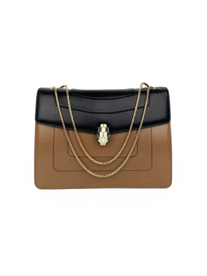 Bulgari - Serpenti Forever Leather Satchel - Shoulder bag - Catawiki