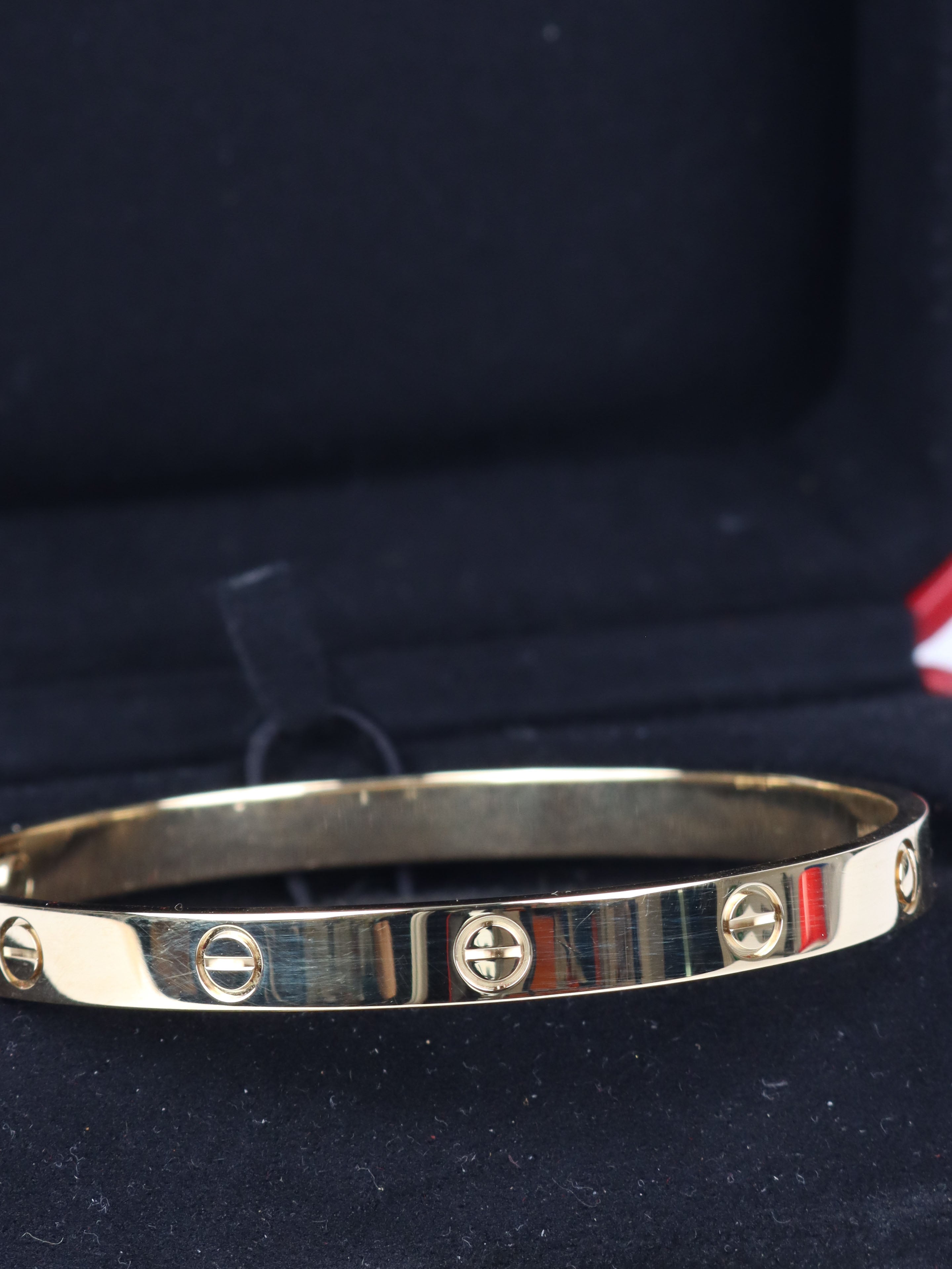 Cartier 18K Gold Love Bracelet 19