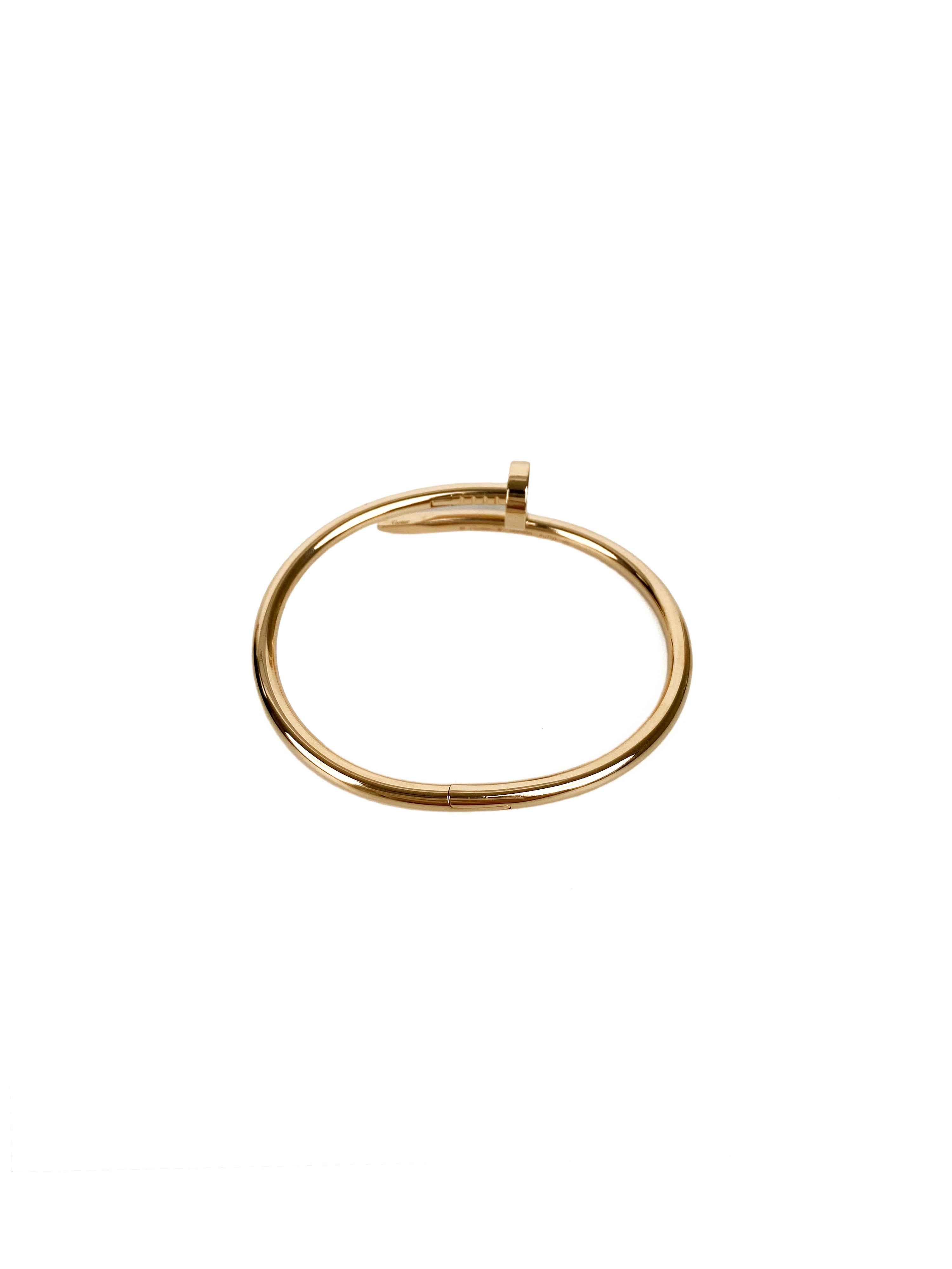 Cartier Rose Gold Juste un Clou Bracelet 16