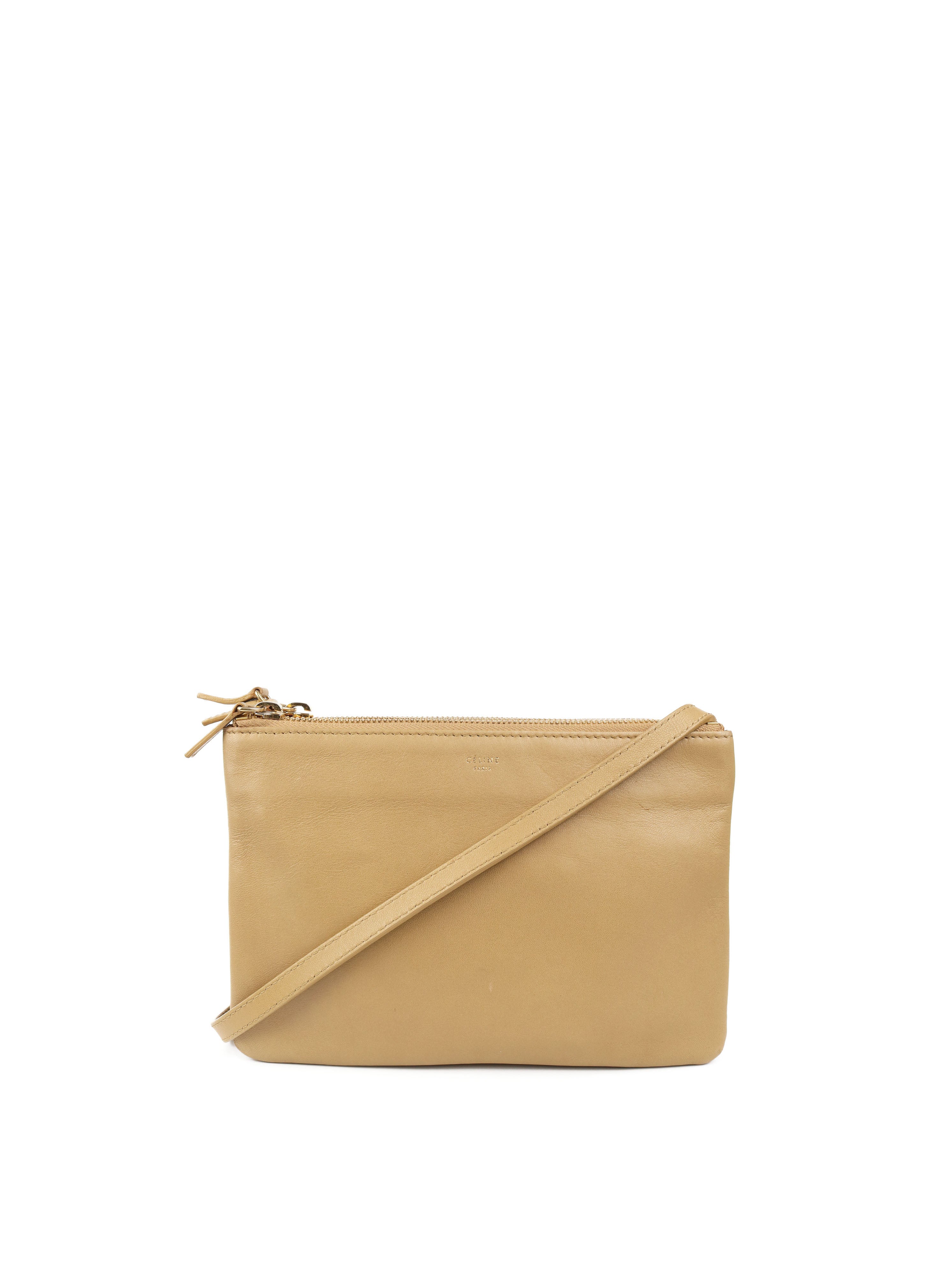 Celine Light Brown Trio Bag