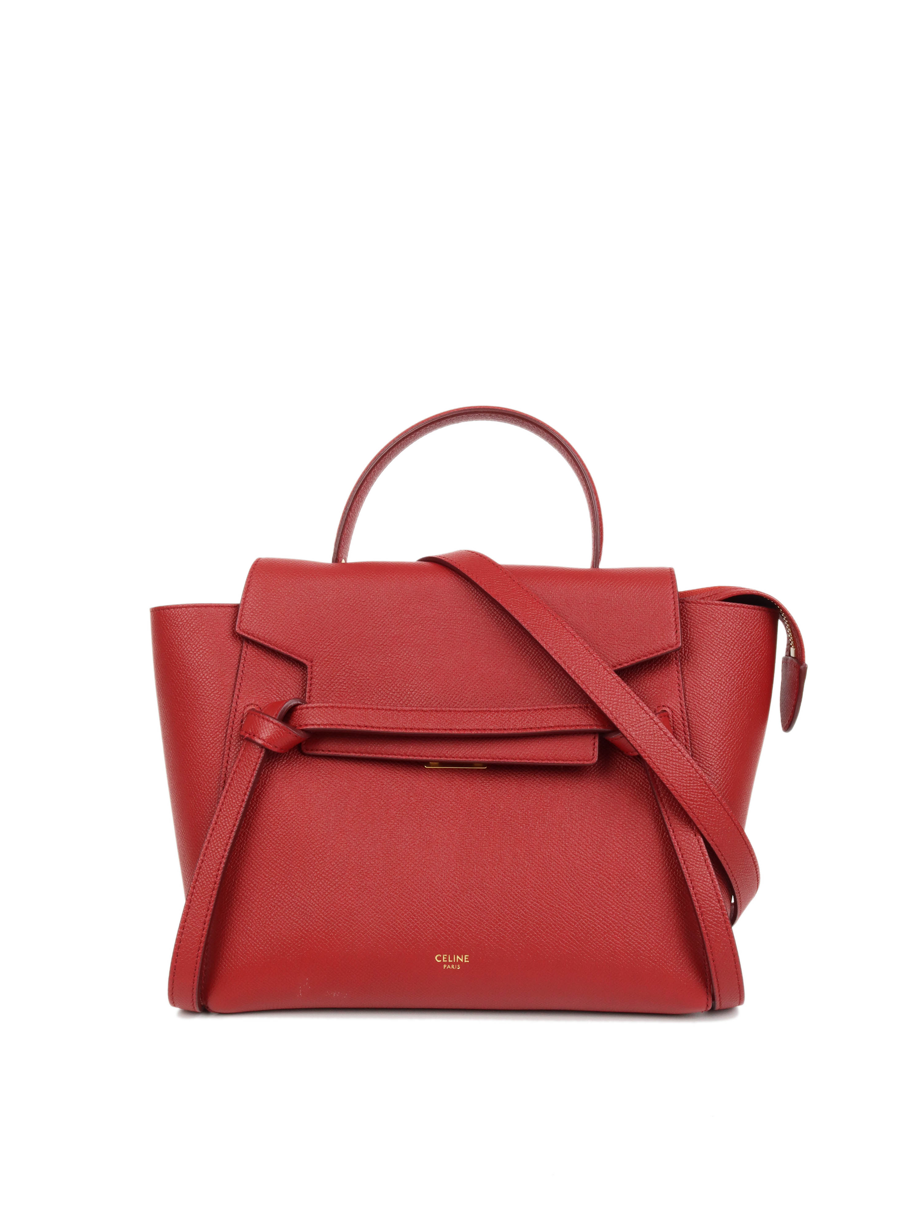 Celine Red Micro Belt Bag