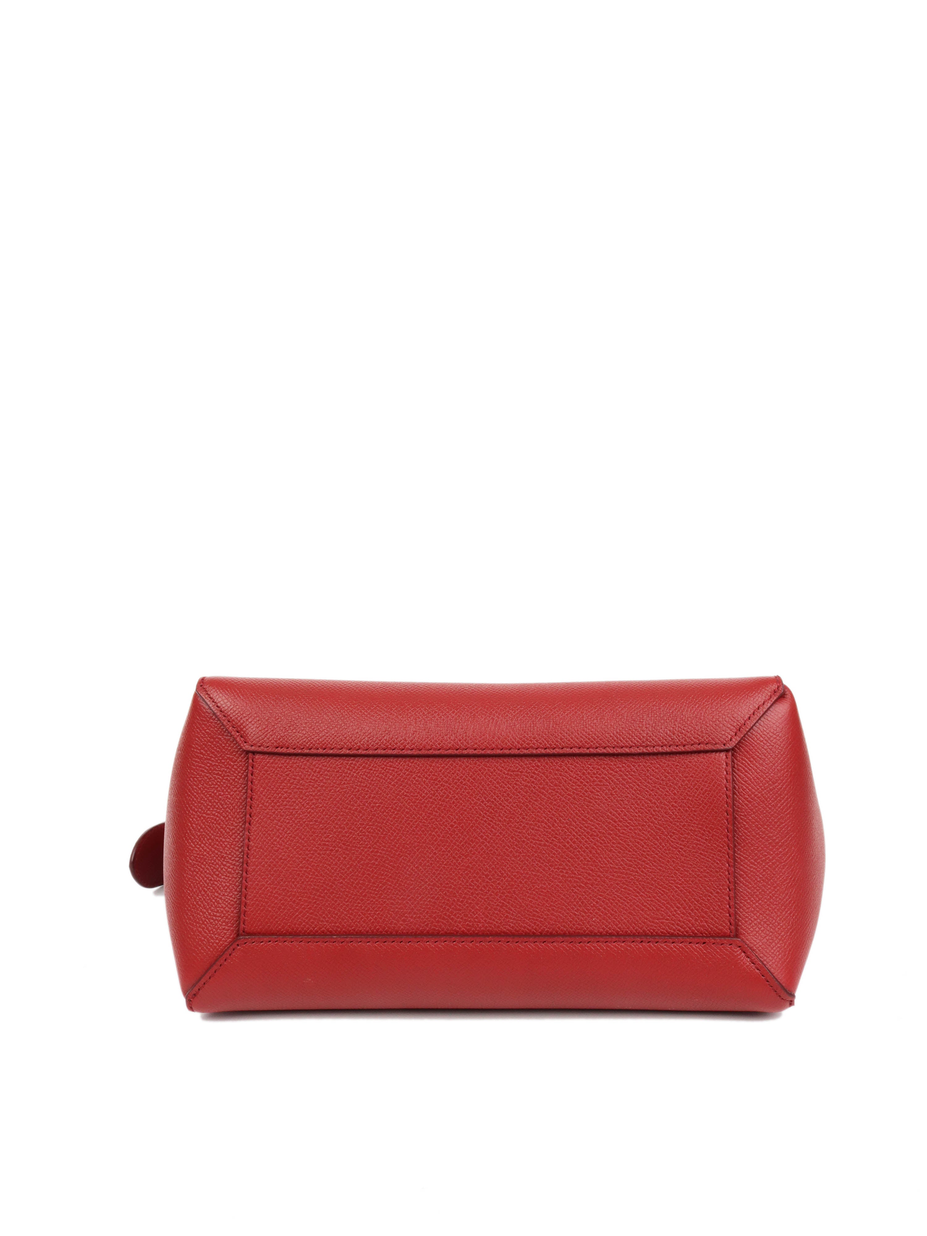 Celine Red Micro Belt Bag