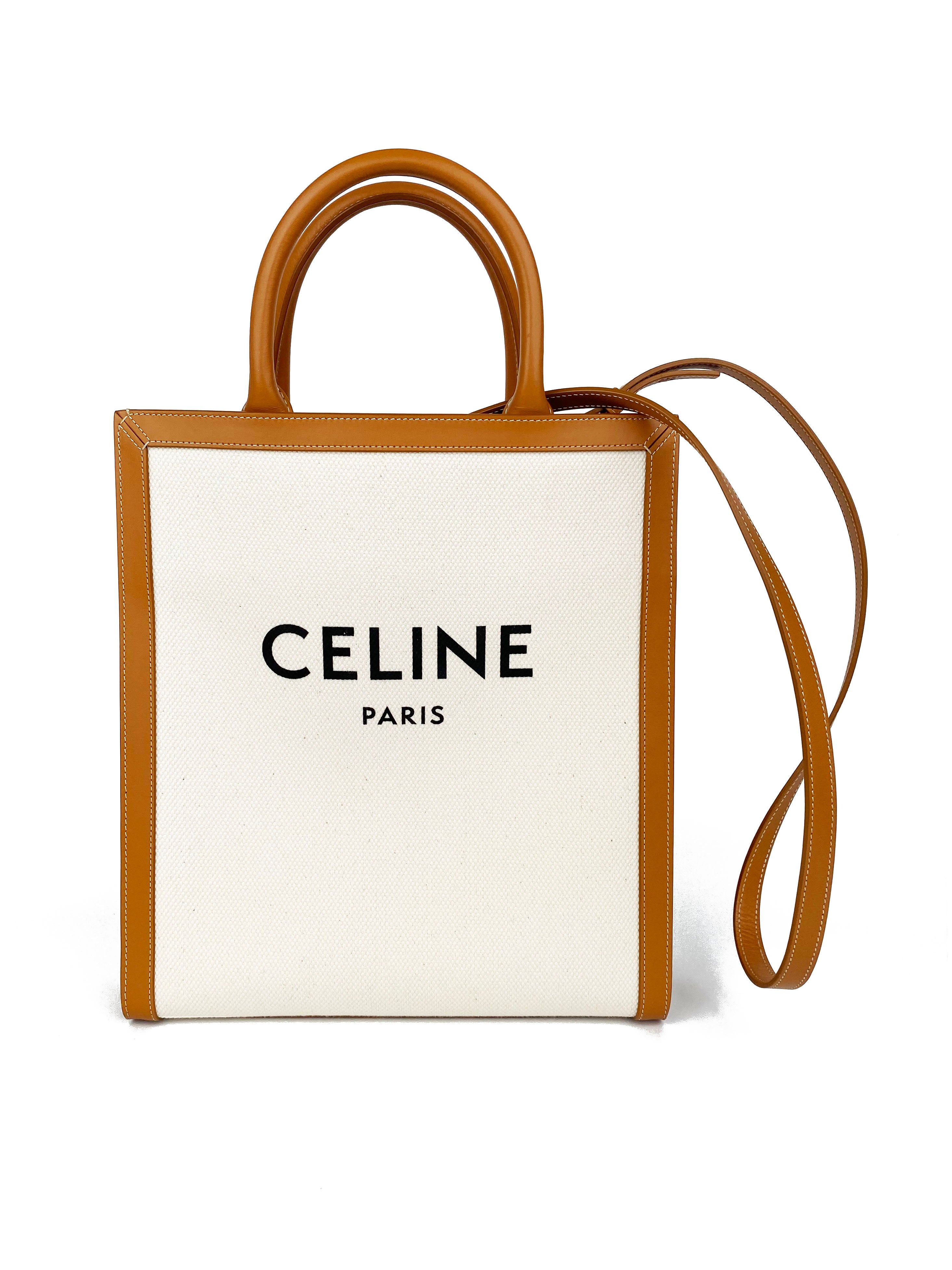 Celine Small Vertical Cabas Tote Bag