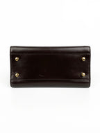 Celine Vintage Brown Top Handle Bag