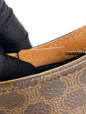 Celine Vintage Monogram Shoulder Bag