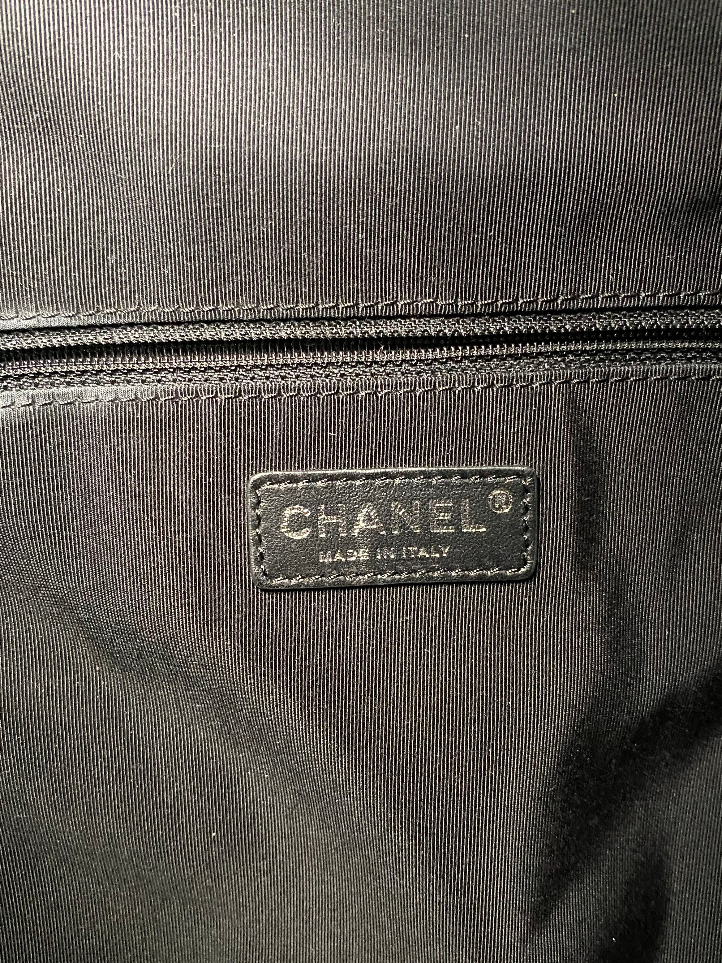 Chanel 31 Rue Cambon Black Leather Tote Bag