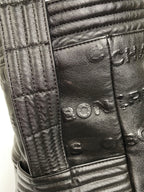 Chanel 31 Rue Cambon Black Leather Tote Bag