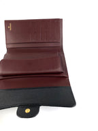 Chanel Black Caviar Quilted Wallet