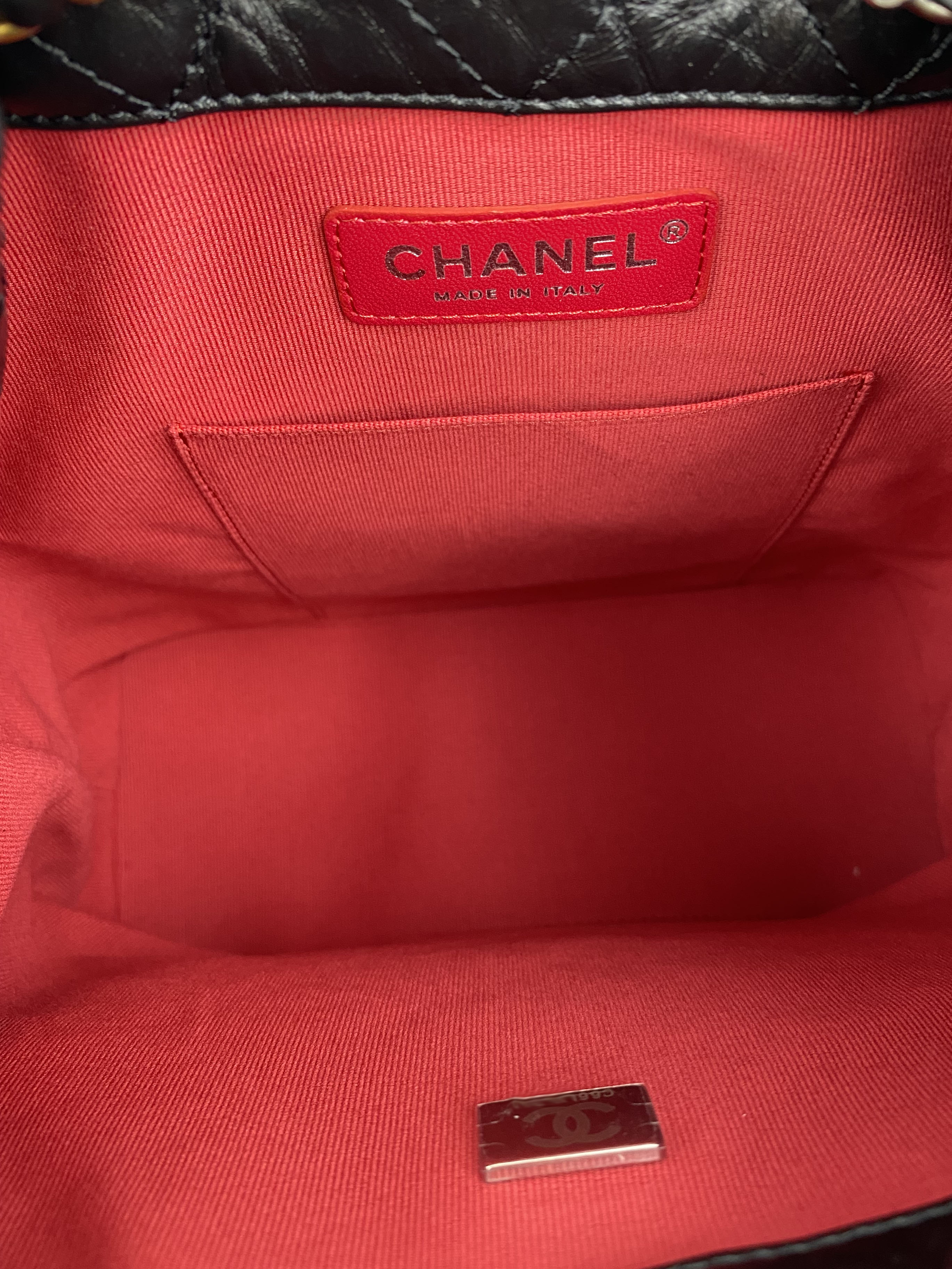 Chanel Black Gabrielle Backpack