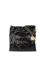 Chanel Black Small 22 Bag