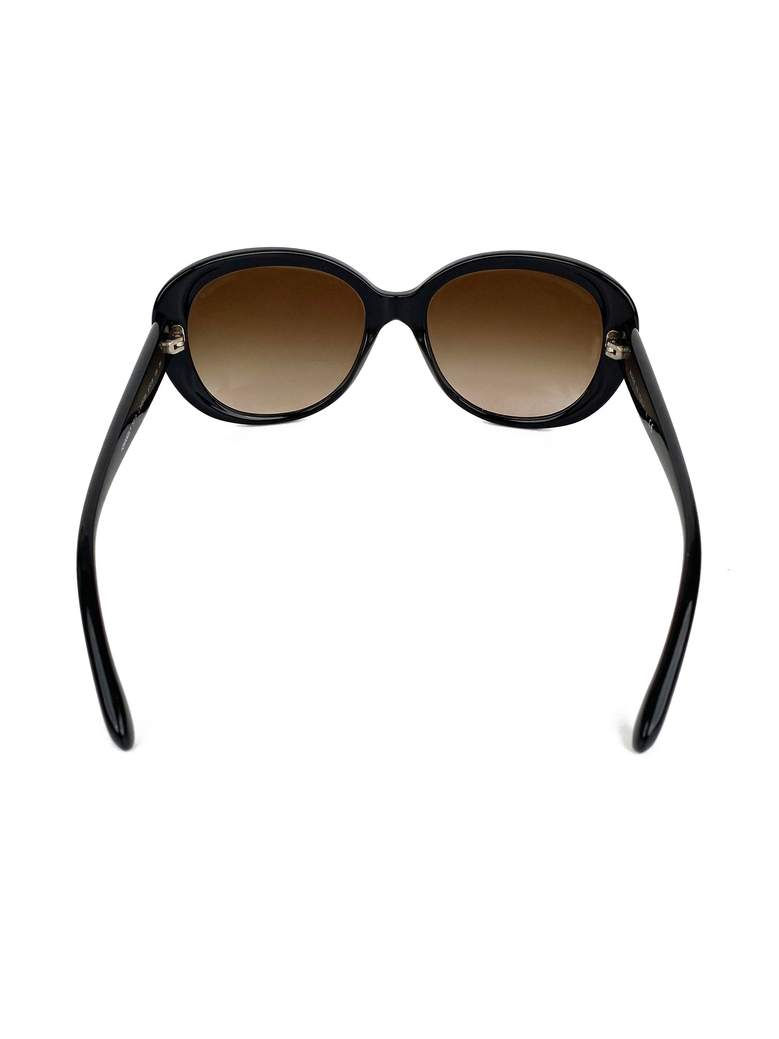 Chanel Black & Beige Butterfly Sunglasses 5312 – Votre Luxe