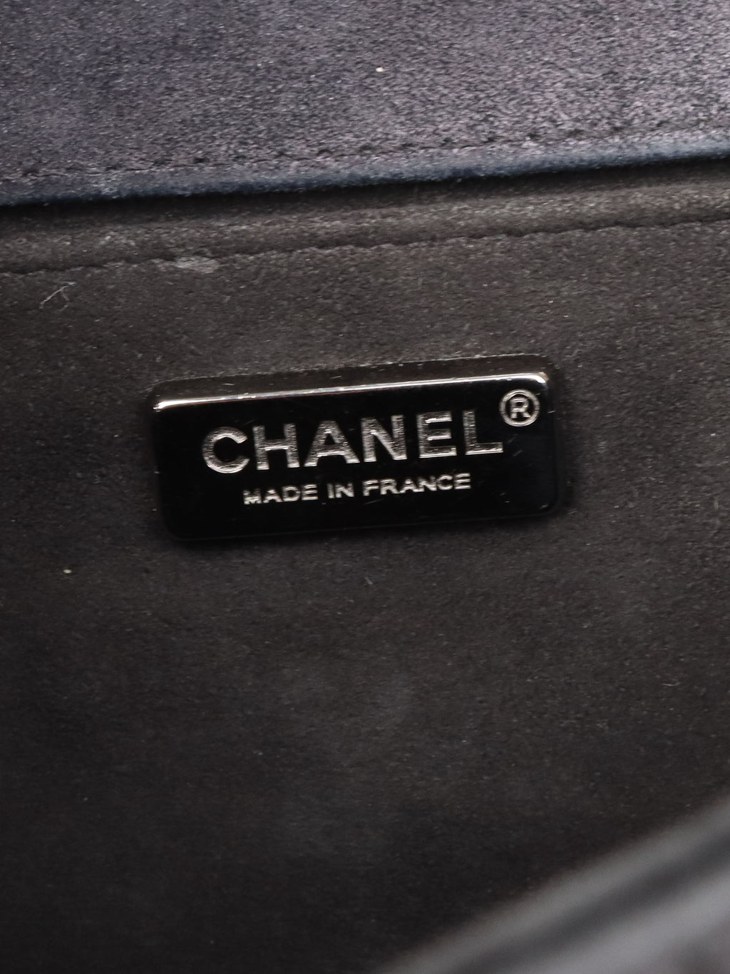 Chanel Black & White Sequin Medium Boy Bag