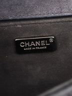 Chanel Black & White Sequin Medium Boy Bag
