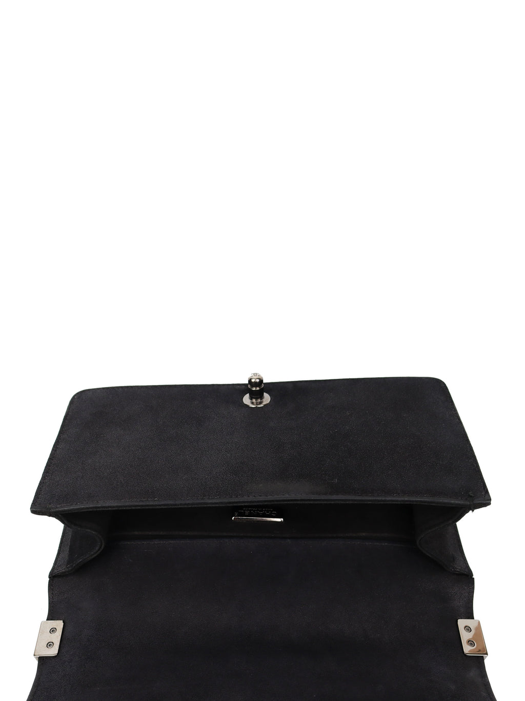 Chanel Black & White Sequin Medium Boy Bag