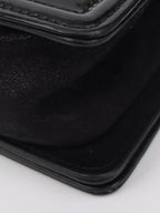 Chanel Black & White Sequin Medium Boy Bag