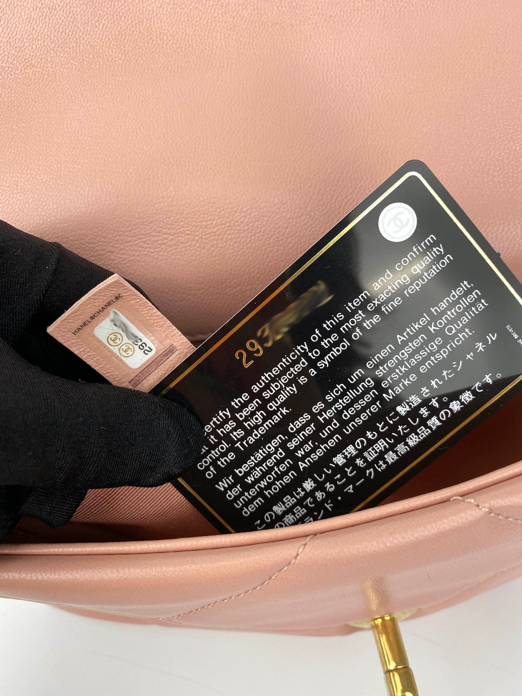 Chanel Blush Pink Small C19 Bag