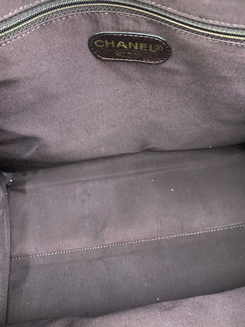 Chanel Vintage Tan Brown Suede Bag
