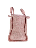 Chanel Large Pink Deauville Tote Bag
