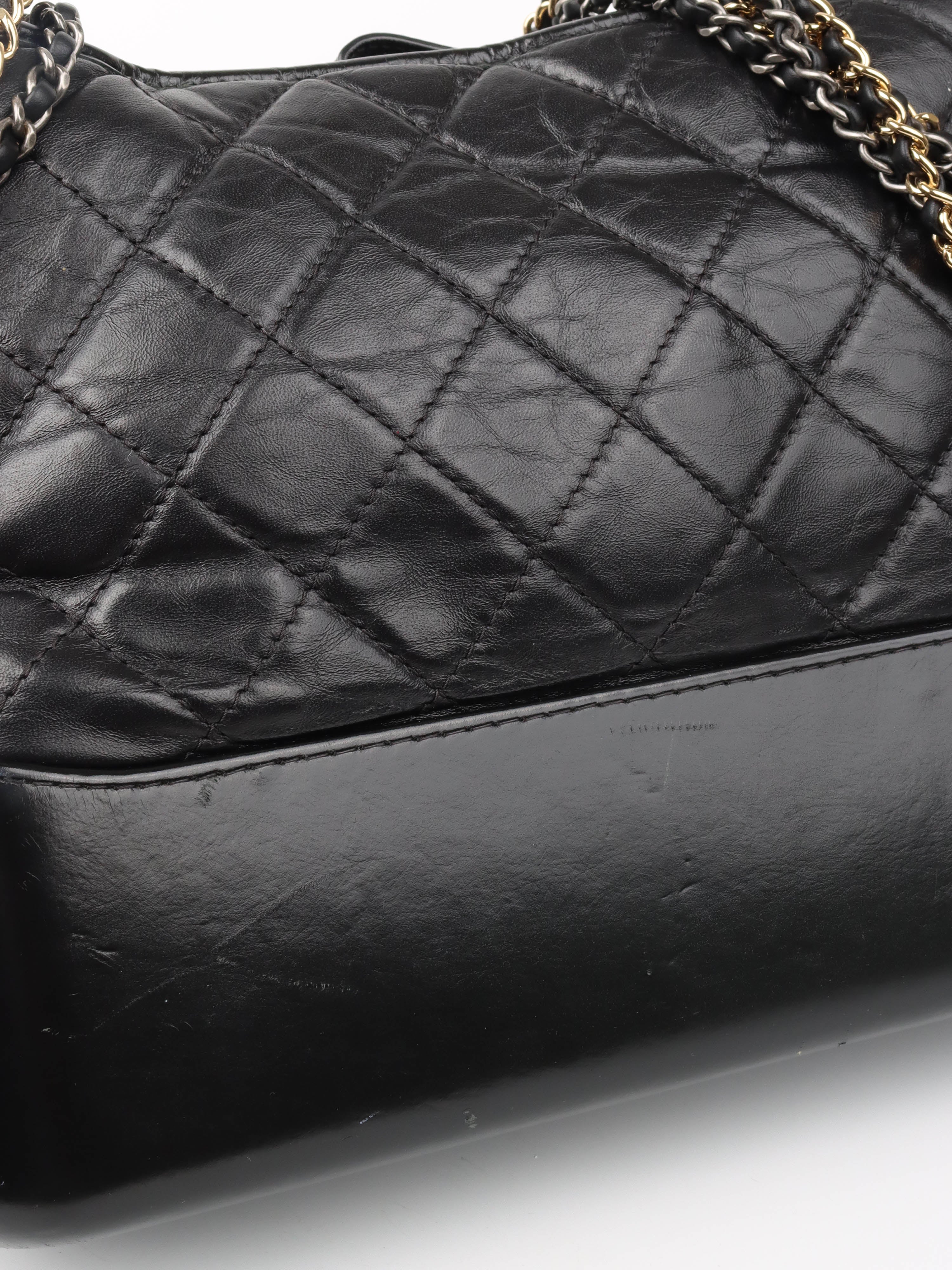 Chanel Medium Black Gabrielle Bag