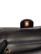 Chanel Medium Black Lambskin Classic Flap Bag