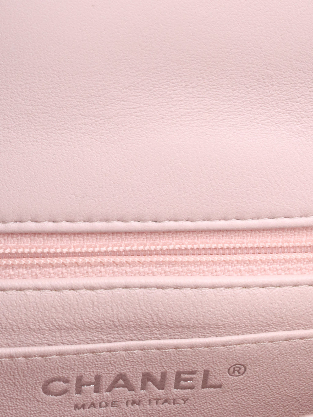 Chanel Mini Square Lilac Classic Flap Bag SHW