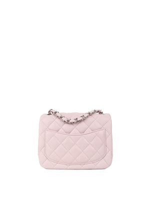 Chanel Fuchsia Pink Rectangular Mini Classic Flap Bag GHW