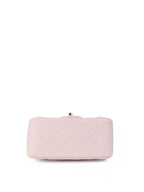 Chanel Mini Square Lilac Classic Flap Bag SHW