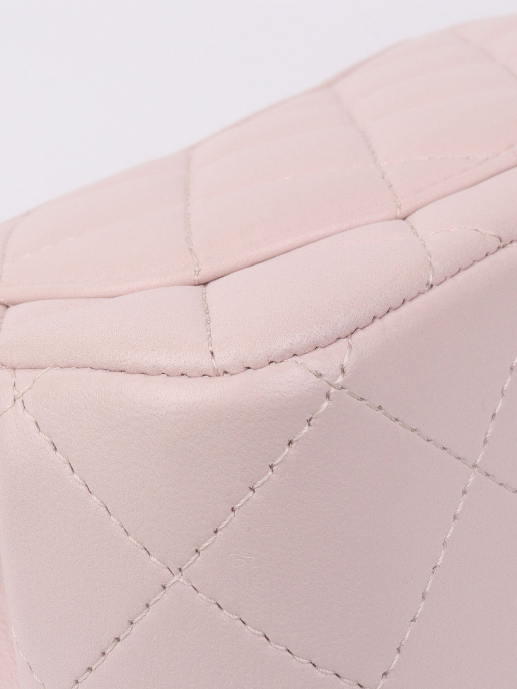 Chanel Mini Square Lilac Classic Flap Bag SHW