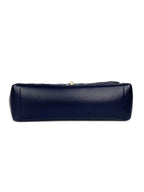 Chanel Navy Jumbo Mademoiselle Chic Flap Bag