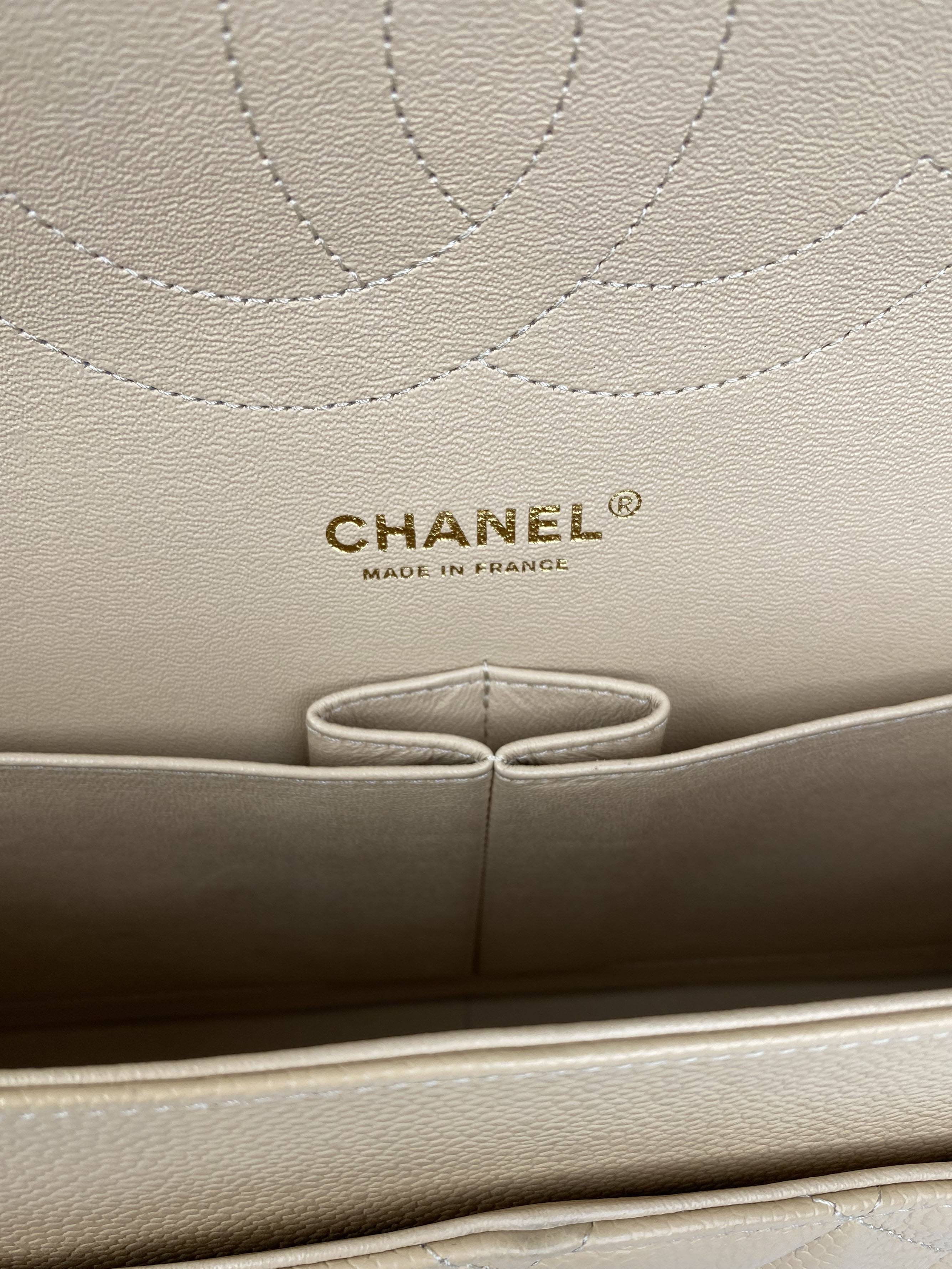 Chanel Nude Jumbo Classic Flap Bag