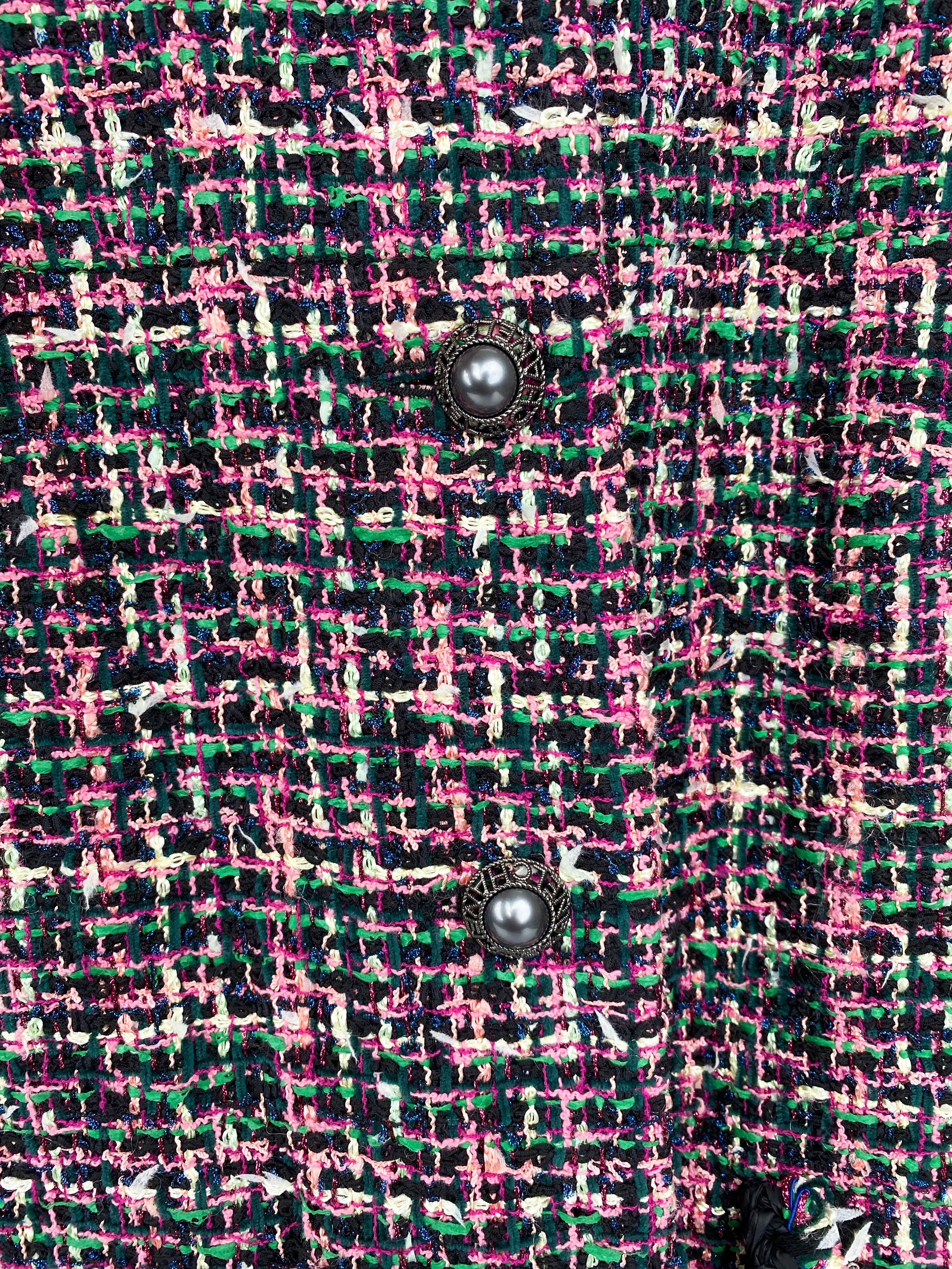 Chanel Pink Tweed Jacket