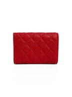 Chanel Red Boy Compact Wallet