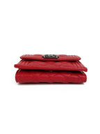 Chanel Red Boy Compact Wallet