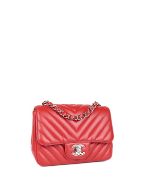 red mini chanel bag new