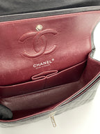 Chanel Small Black Lambskin Classic Flap Bag