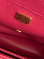 Chanel Small Deep Pink Flap Bag