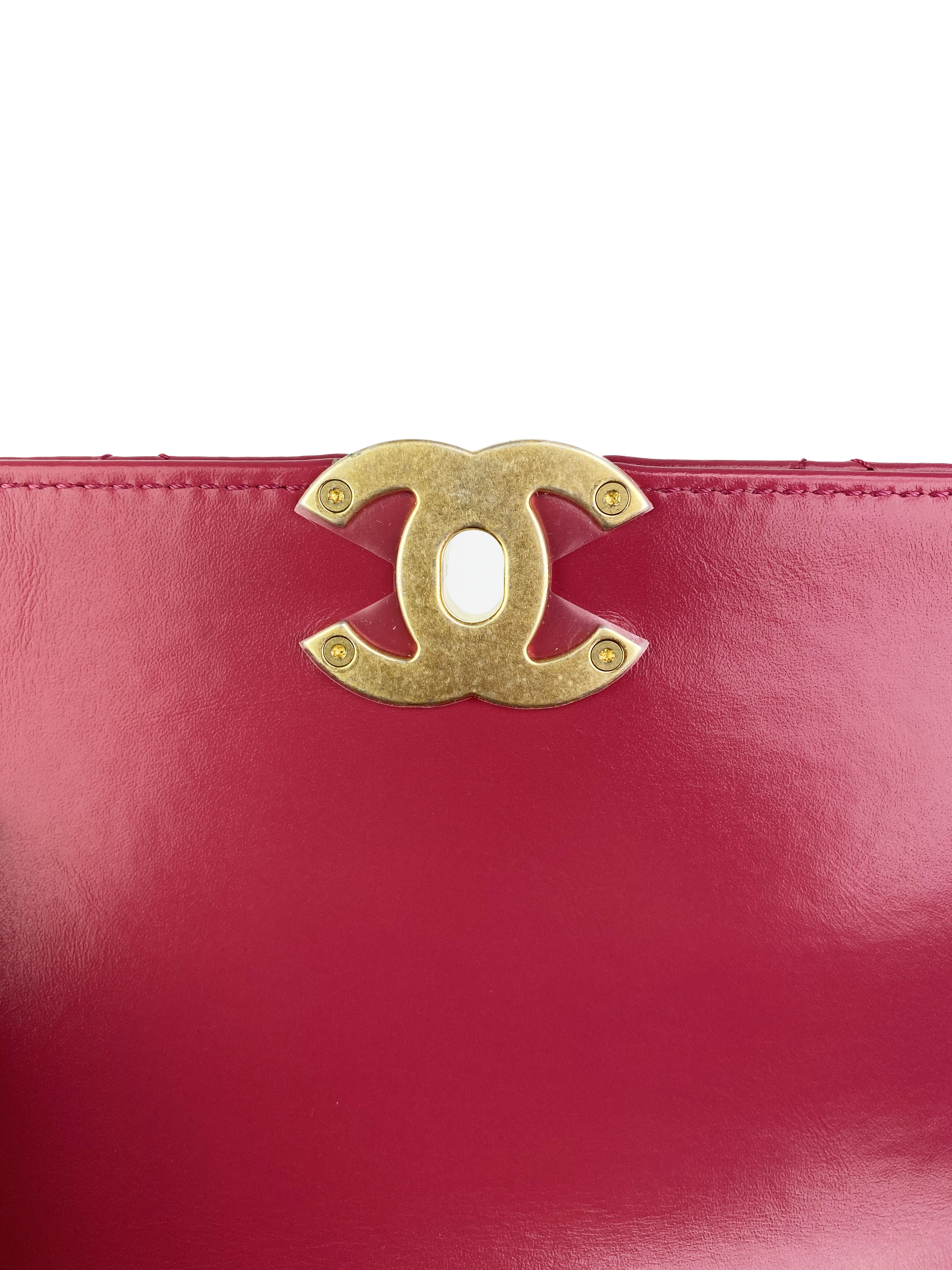 Chanel Small Deep Pink Flap Bag