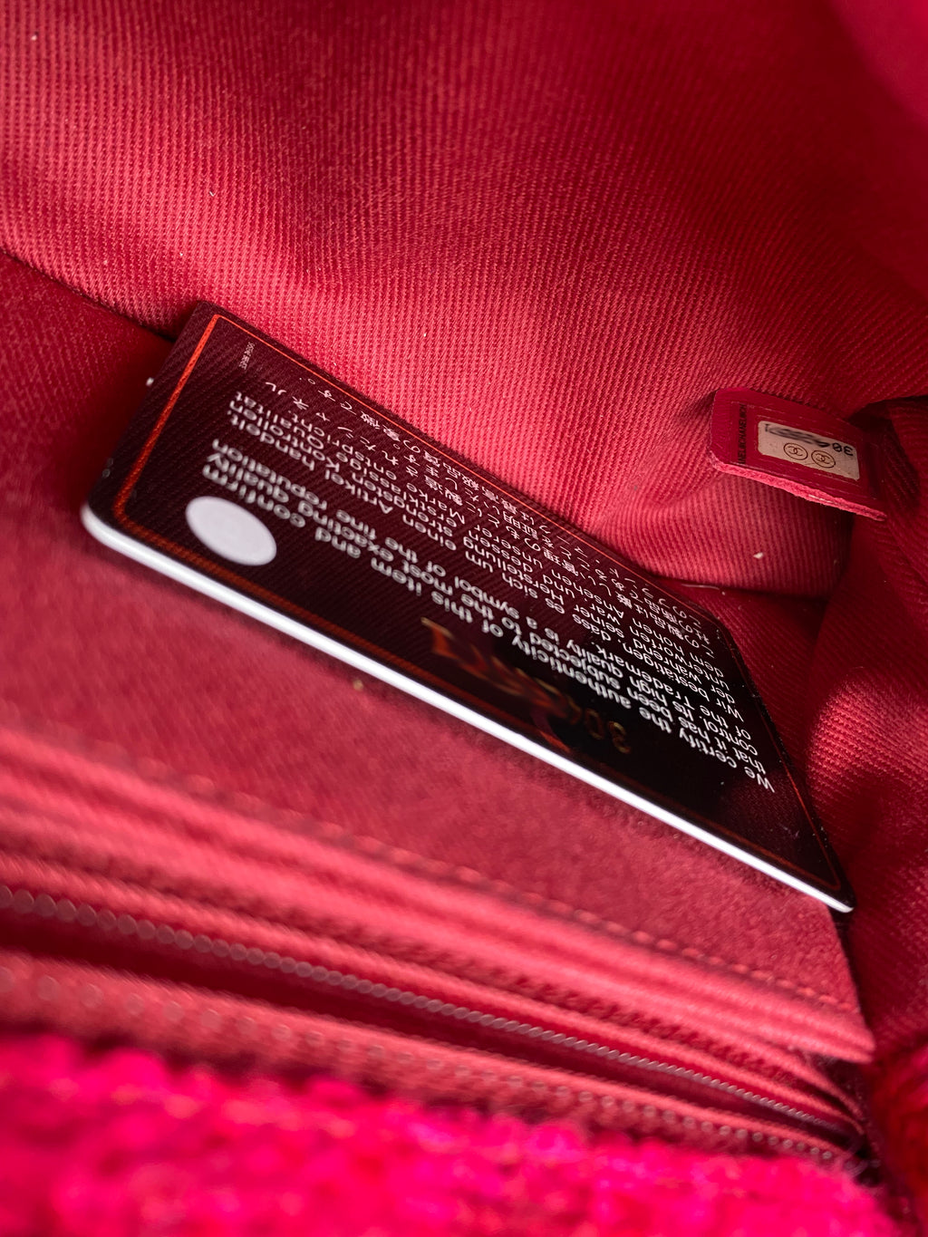 Chanel Small Pink Tweed Coco Handle Bag