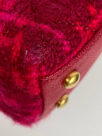 Chanel Small Pink Tweed Coco Handle Bag