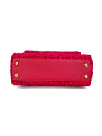 Chanel Small Pink Tweed Coco Handle Bag