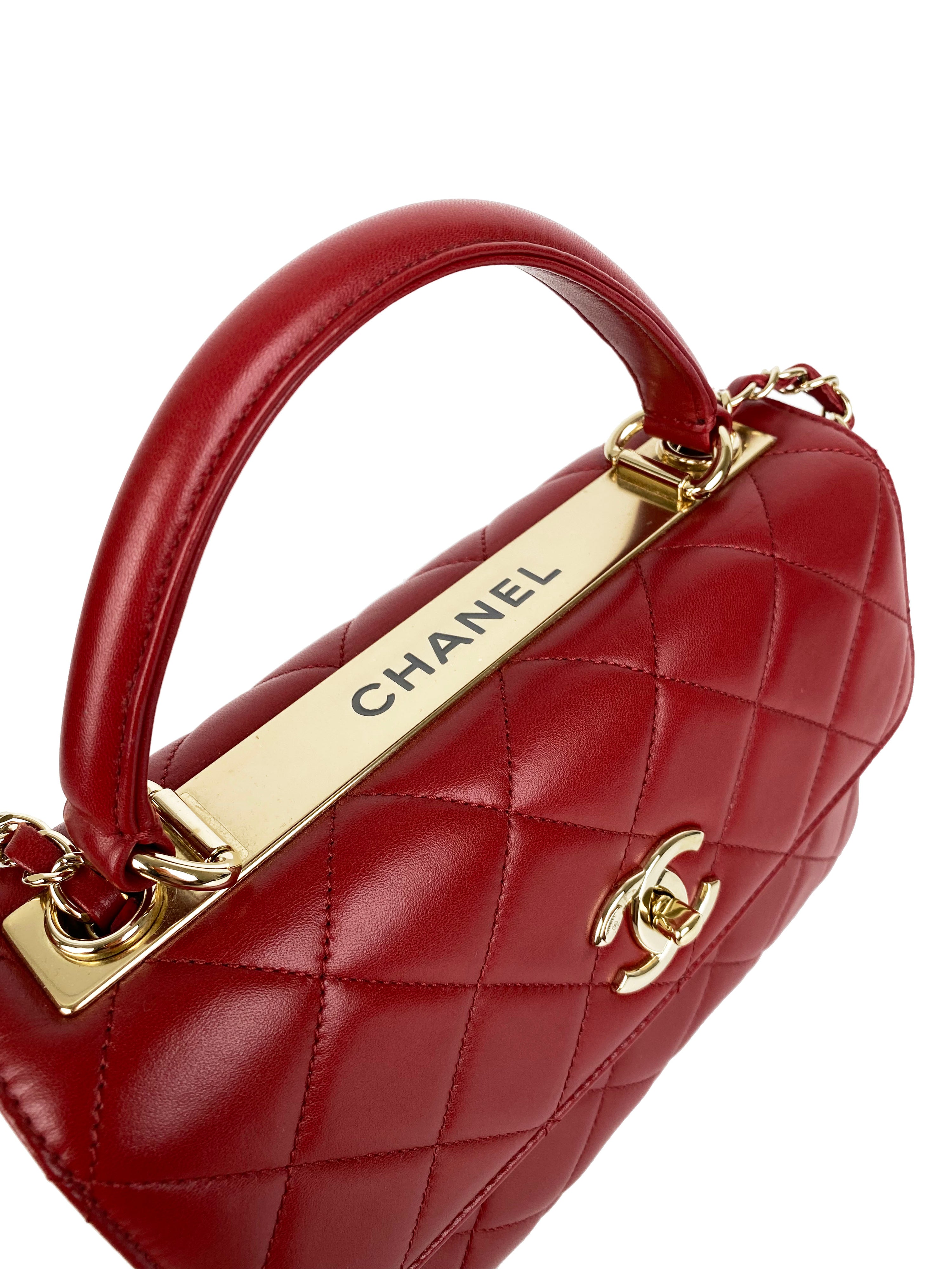 Chanel Small Red Trendy CC Bag