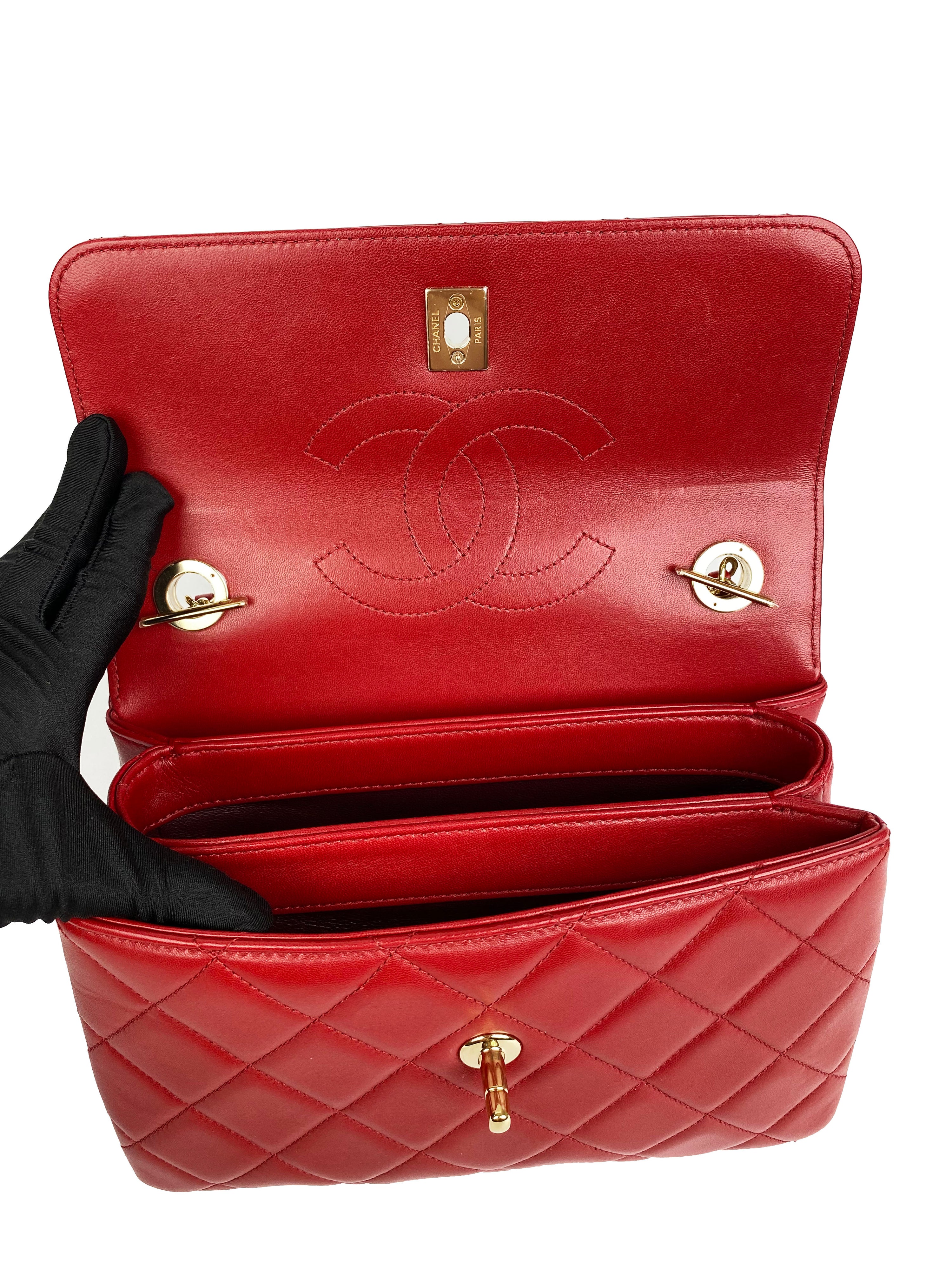 Chanel Small Red Trendy CC Bag